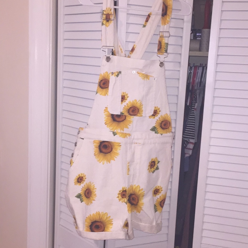 Sunflower overalls